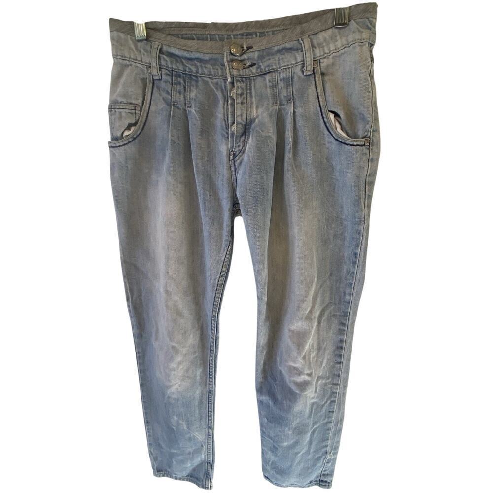 VTG Offcorss OC 1979 Jeans Kid Fashion Girl Women Jrs 14 Skinny Button Fly Blue